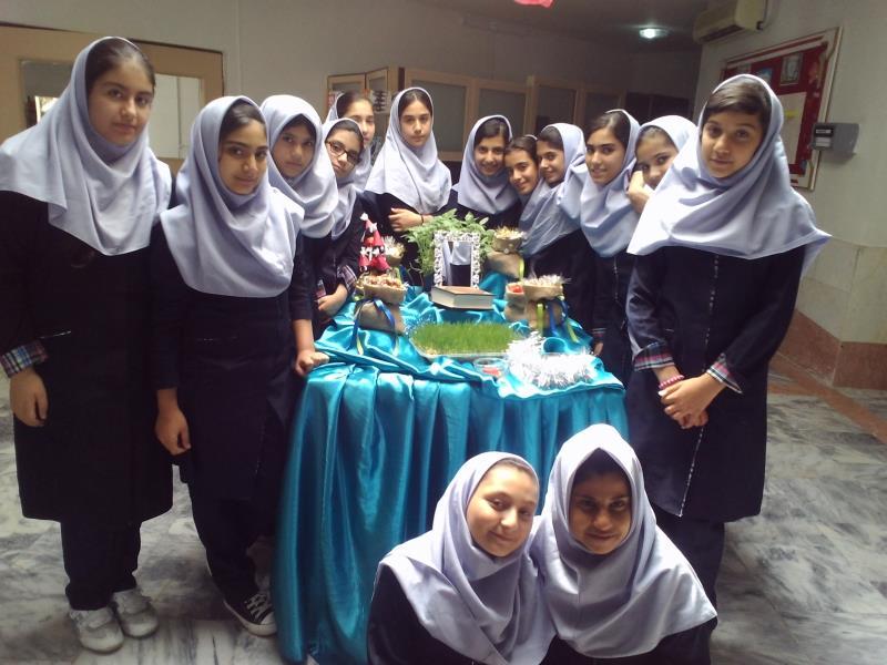 نوروز 94 در متوسطه دخترانه الغدیر2