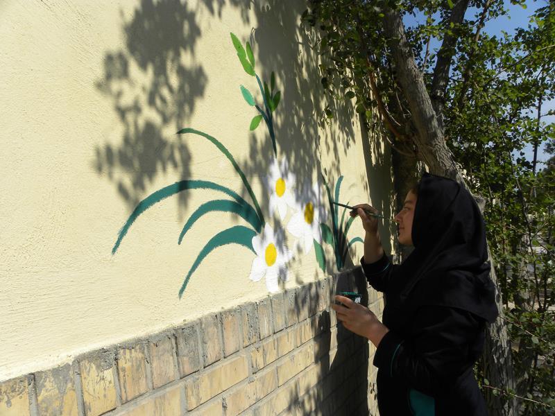 دوره اول - نقاشی دیواری